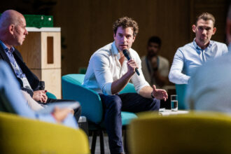 Karoly Szipka, CEO of IPercept, discussing AI CNC Predictive Maintenance 2026 and machine intelligence for downtime reduction