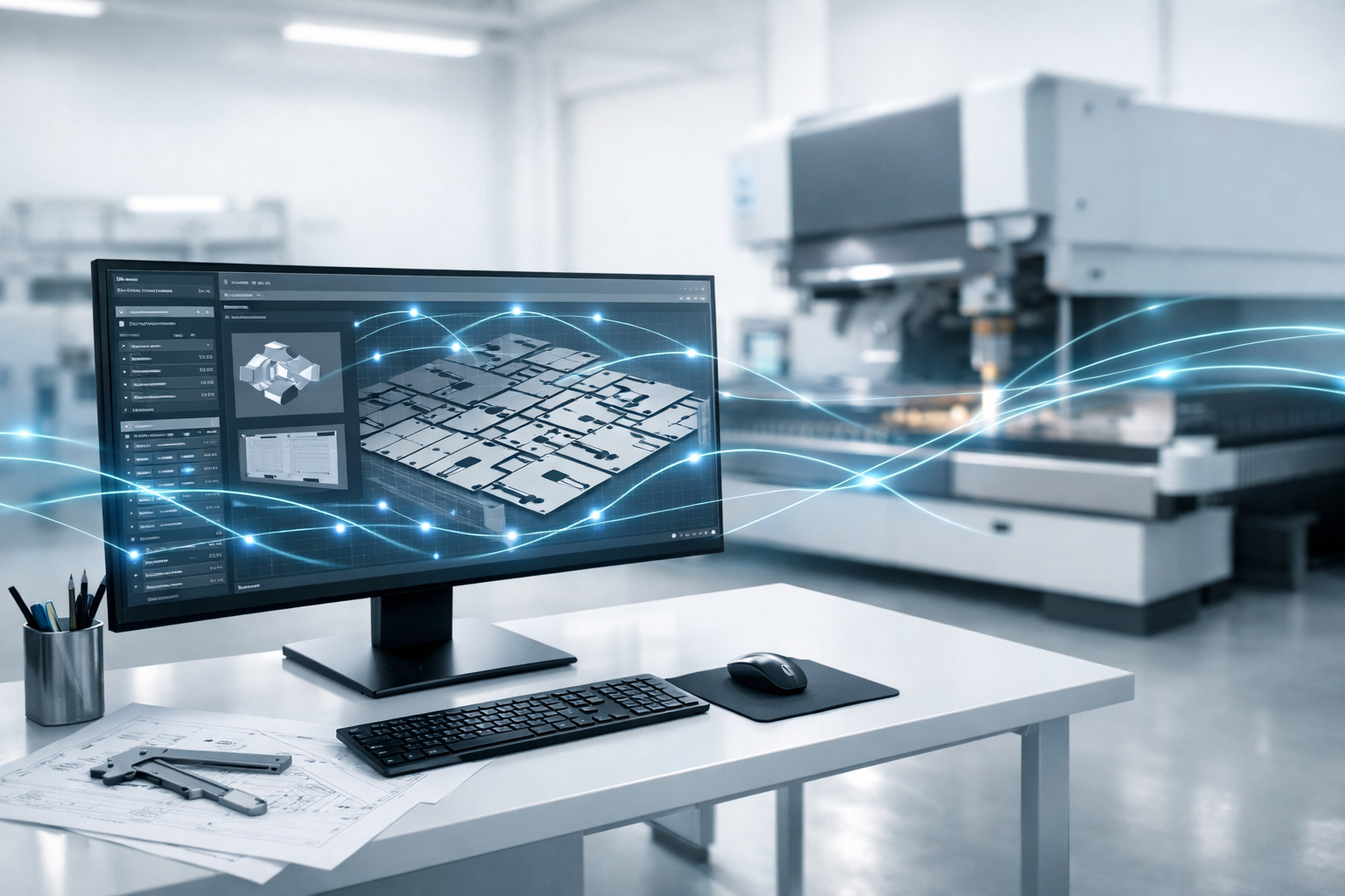 AI vs robotics ROI in sheet metal fabrication workflows