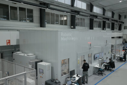 AI aerospace machining at BIEMH 2026 demonstrated by IDEKO robotic inspection and vision systems