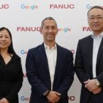 Physical AI FANUC and Google collaboration showing industry representatives at the FANUC Google announcement for AI agents and industrial robot automation