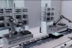 Techman Robot AI cobots inspect automotive electronics at Quanta Computer’s German facility using AI vision, 360-degree inspection, AOI quality control and production traceability for advanced automotive manufacturing.