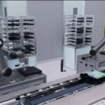 Techman Robot AI cobots inspect automotive electronics at Quanta Computer’s German facility using AI vision, 360-degree inspection, AOI quality control and production traceability for advanced automotive manufacturing.