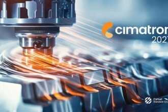 CNC milling operation illustrating Cimatron CAM Agent and AI-powered CAM programming ahead of IMTS 2026