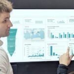 Lantek AI manufacturing software dashboard showing production analytics, quoting data and shop floor performance
