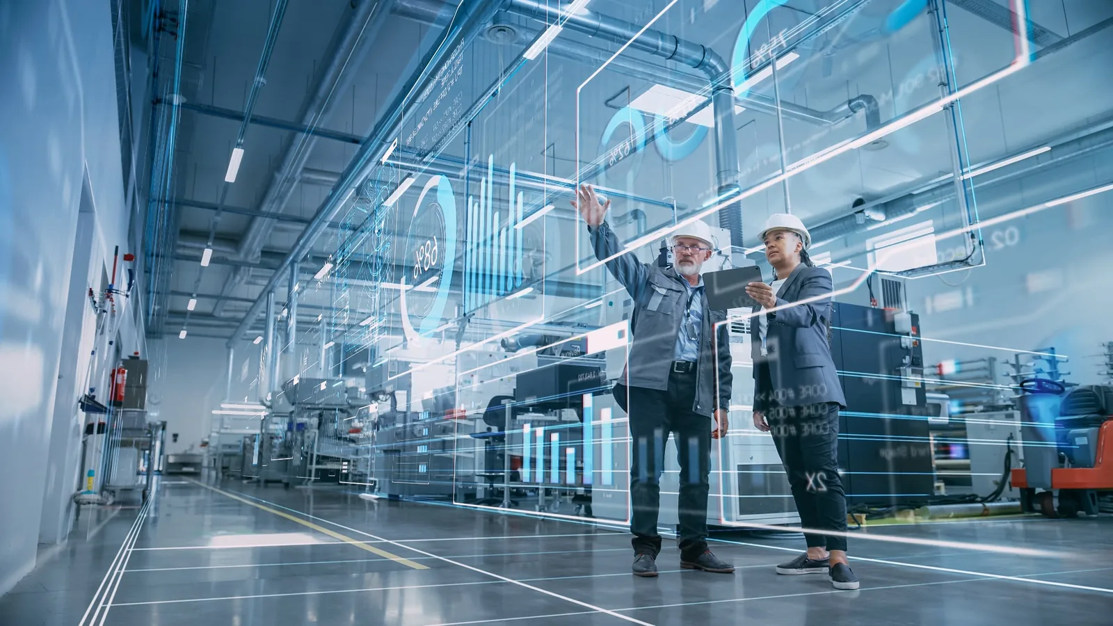 Siemens industrial AI solutions helping engineers analyse manufacturing data and optimise production workflows