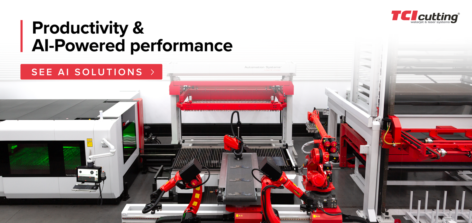TCI Cutting Smart Sorting AI-Powered Sheet Metal Automation