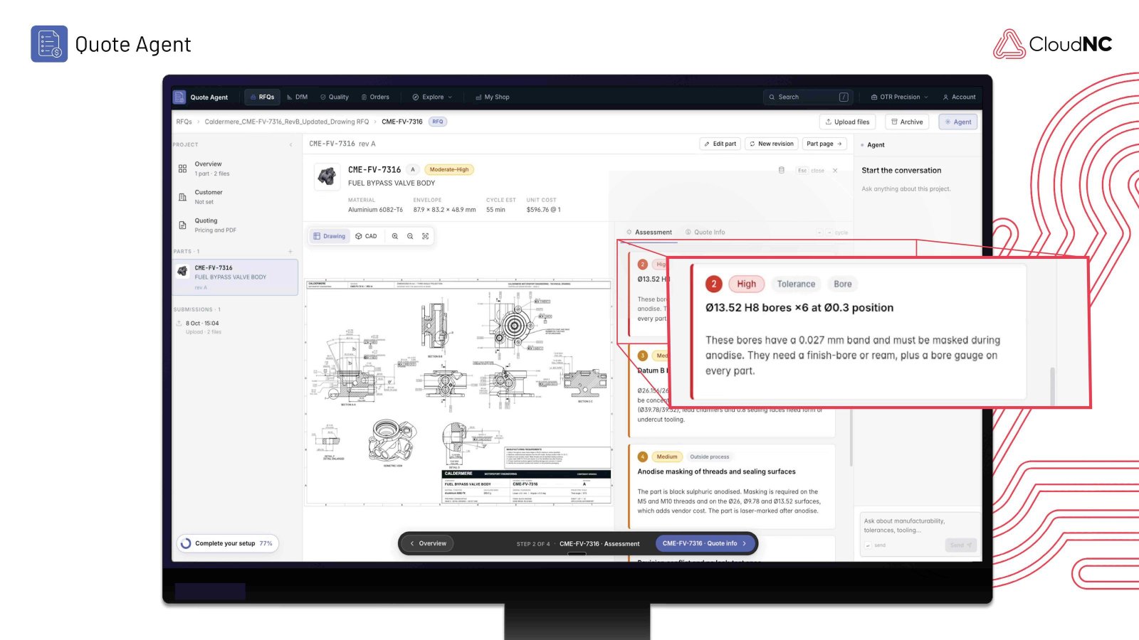 Theo Saville discusses CloudNC Quote Agent and AI CNC quoting