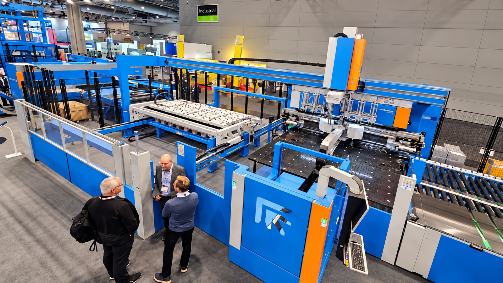 Prima Power sheet metal system with Prima Link predictive maintenance
