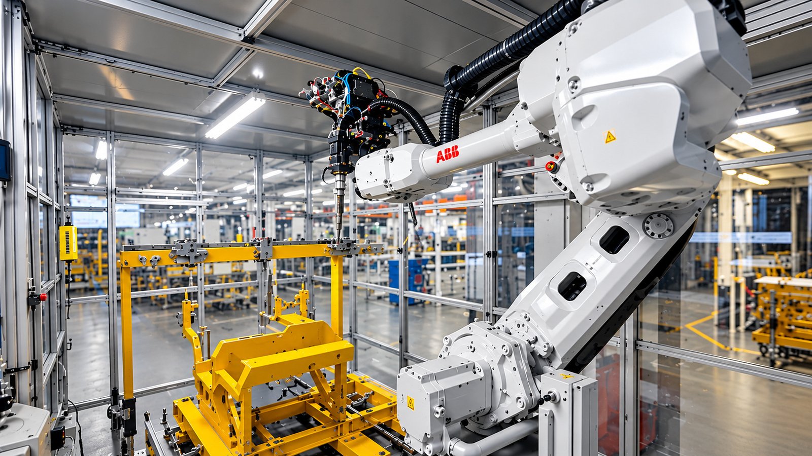 3D machine vision aerospace sealing system using MVTec HALCON and robotic automation